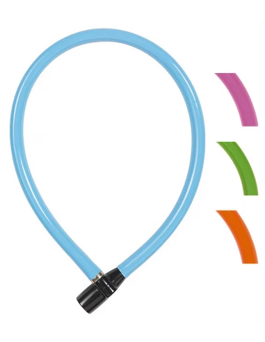 Antivol Cable Color 0m65x6mm - ABUS