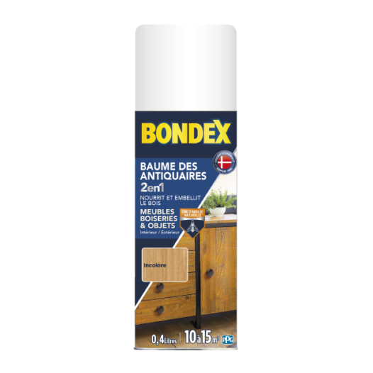 Baume Antiquaire Naturel 400ml - BONDEX