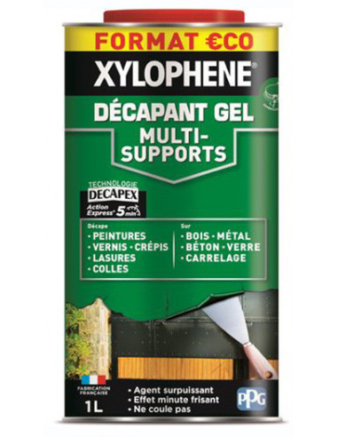 Xylophène Décapant Gel Multi-Support 1litre - XYLOPHENE