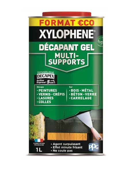Xylophène Décapant Gel Multi-Support 1litre - XYLOPHENE