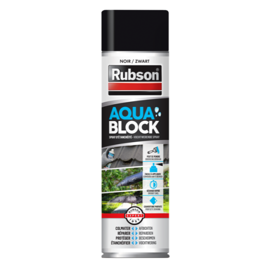 Aquablock Spray Noir Aero 300ml - RUBSON