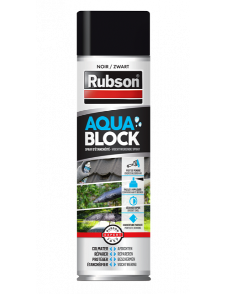 Aquablock Spray Noir Aero 300ml - RUBSON