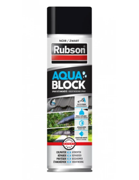 Aquablock Spray Noir Aero 300ml - RUBSON