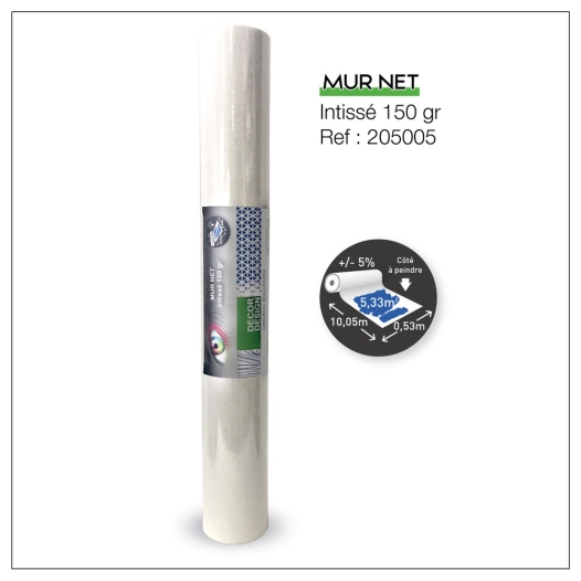 Papier peint à Peindre Les Essentiels 12/21 - 53 cm x 10 ml - DECOR DESIGN