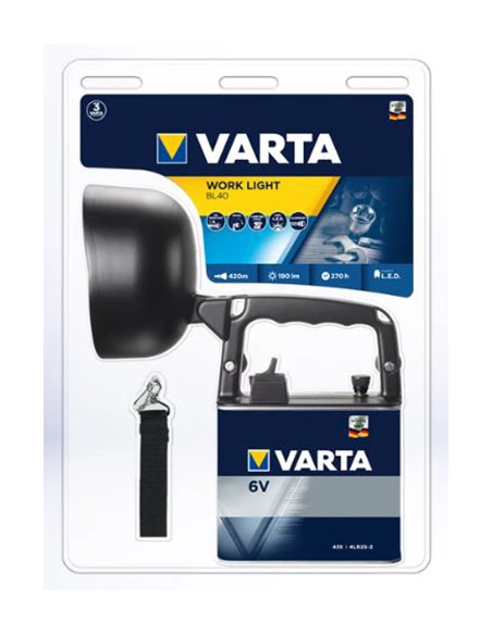 Torche Work Led 1 Pile - VARTA