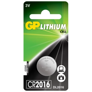 Gp Piles Lithium Cr2016 X1 - GPBM