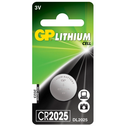 Gp Piles Lithium Cr2025 X1 - GPBM