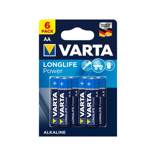 Varta Longlife Power Aa/Lr6 X6 - VARTA