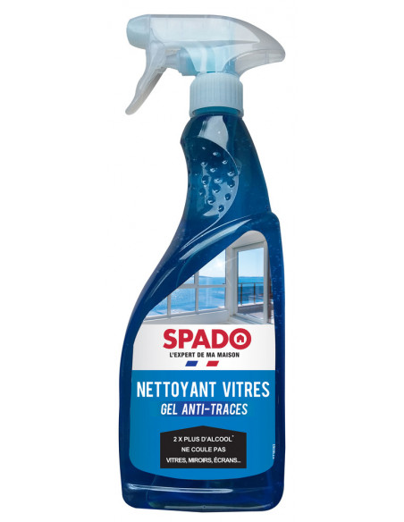 Nettoyant Vitres Gel Spado Formule gel anti-gouttes - Spado