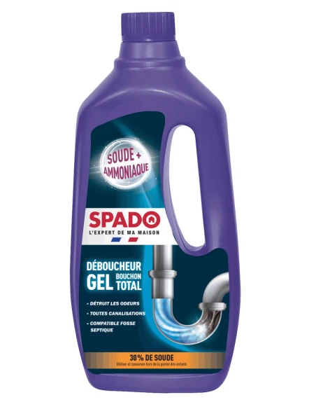 SPADO Déboucheur soude gel_1l - SPADO