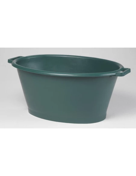 Baquet plastique 50 litres Ovale Vert Canada - EDA