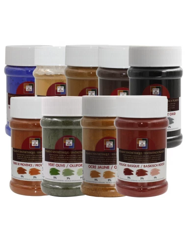 Colorant Bleu Caraibes Pot250ml - MALLE AUX COULEURS