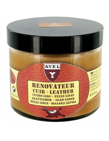 Avel Crème Bleu Marine Nourrit, protège et ravive le cuir bleu marine - AVEL