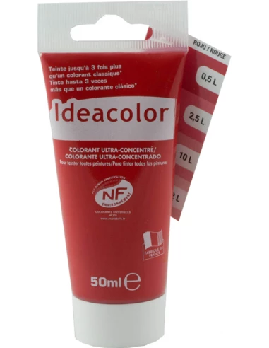 Colorant Rouge 2014 50ml - IDEACOLOR