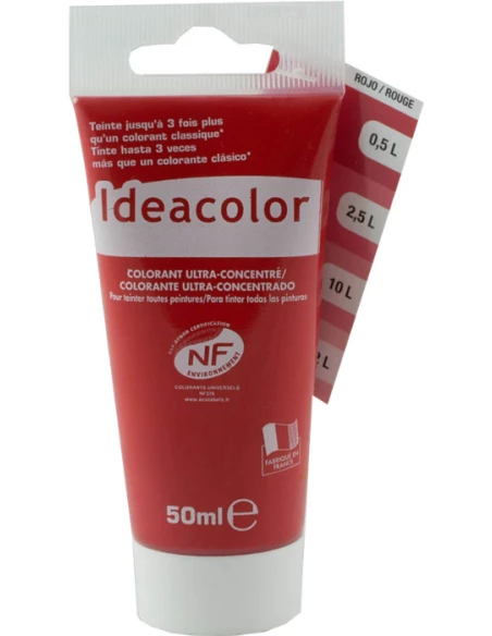 Colorant Rouge 2014 50ml - IDEACOLOR