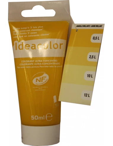 Colorant Jaune Brillant 2002 50ml - IDEACOLOR