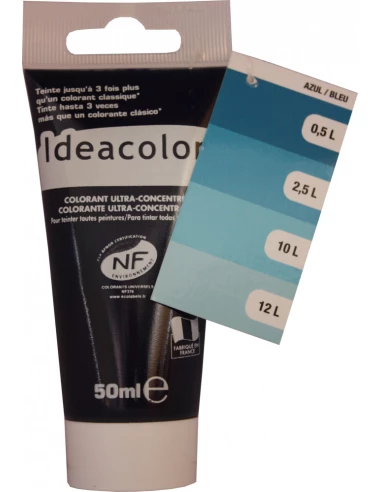 Colorant Bleu 20207 50ml - IDEACOLOR