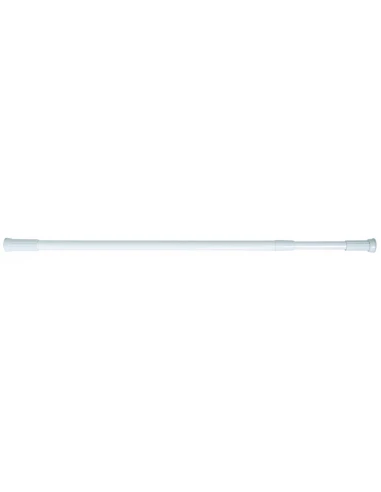 Barre de Douche Aluminium extensible de 70 à 120cm Blanc - M S V