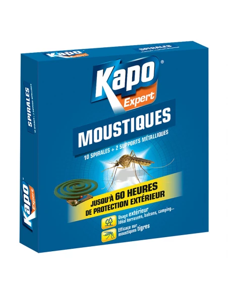 Spirale Anti Moustiques Etui x10 - KAPO