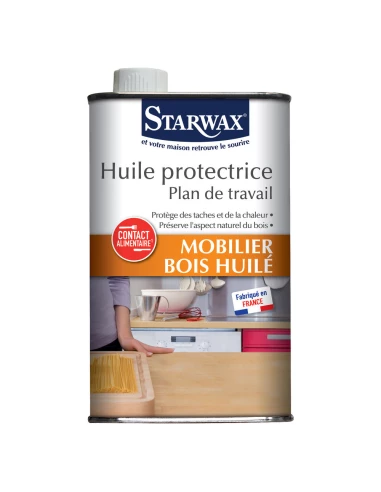 Huile Protectrice Plan de Travail 1 litre - STARWAX