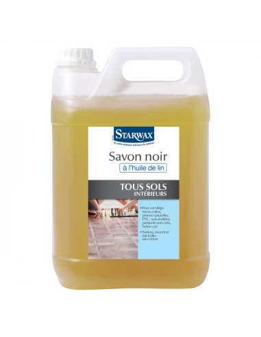 Savon Noir A L Huile De Lin 5 litres - STARWAX