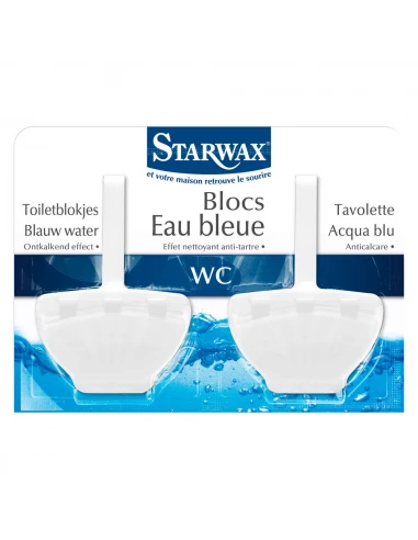 Bloc Cuvettes Wc 40g X2 - STARWAX