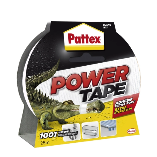 Adhesif Power Tape 5x25m Blanc - PATTEX