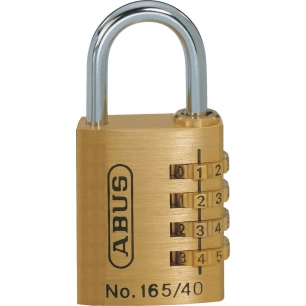 Cadenas à Chiffres Laiton 40mm sous Blister - ABUS