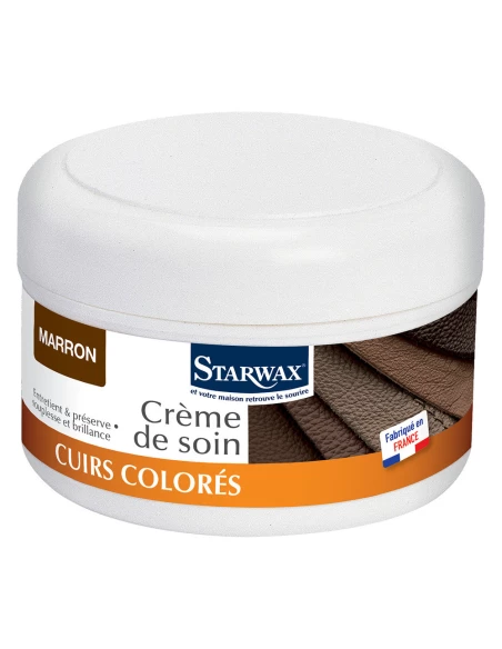 Creme Renovante Cuire Marron 150ml - STARWAX