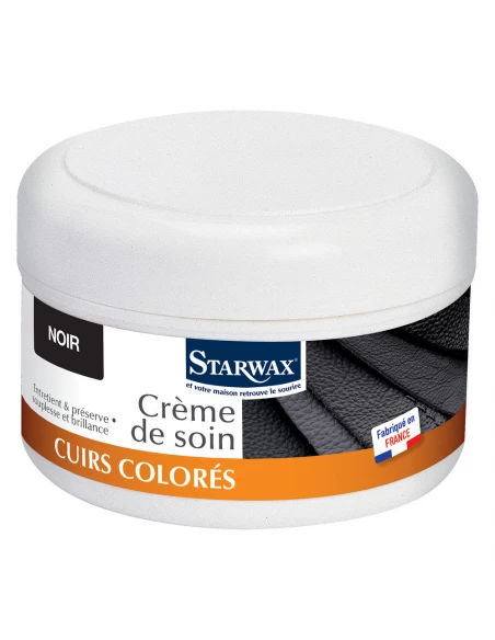 Creme Renovante Cuire Noir 150ml - STARWAX