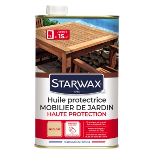 Huile Protect Teck Et Bois Exot 1l - STARWAX