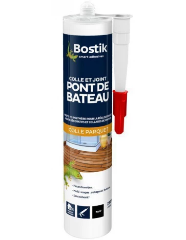 BOSTIK Colle pont de bateau 290ml noir - BOSTIK