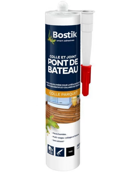 BOSTIK Colle pont de bateau 290ml noir - BOSTIK