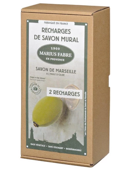 Savon Rotatif Recharge 2x290g - MARIUS FABRE
