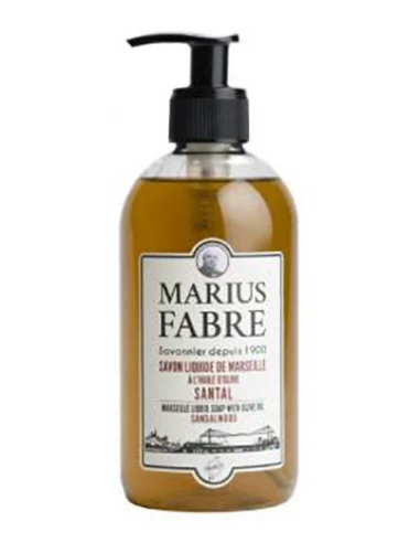 Savon Liquide 400ml Parfum Santal - MARIUS FABRE