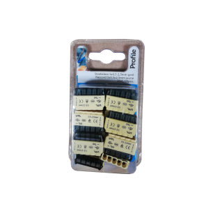 Raccord Rapide 5x2.5mm Trans 20pc - PROFILE