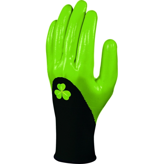 Gants Spécial Récolte Tricot Enduit Vert sur Carte - DELTA PLUS
