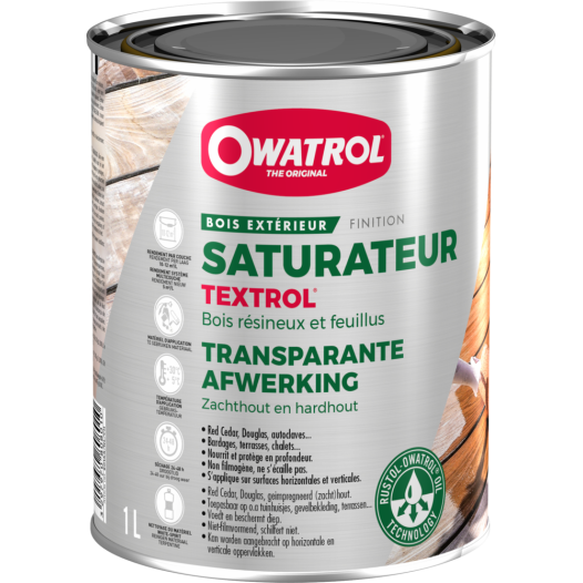 OWATROL Textrol Saturateur 1 litre chene doré - OWATROL