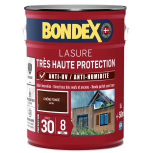 Lasure 8ans Très Haute Protection Satiné Bidon 5L - BONDEX