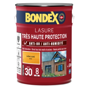 Lasure 8ans Très Haute Protection Satiné Bidon 5L - BONDEX