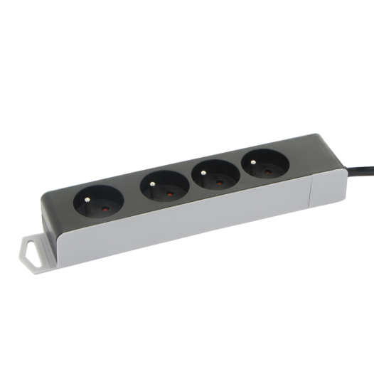 Multiprise 4X 1,5m Noir - PROFILE