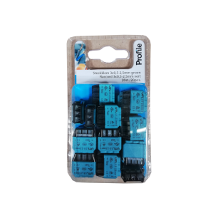 Raccord Rapide 3x2.5mm Trans 20pc - PROFILE