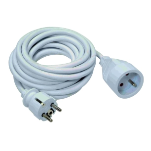 Rallonge 3G1,5mm² PVC 5m Blanc Shrink - PROFILE
