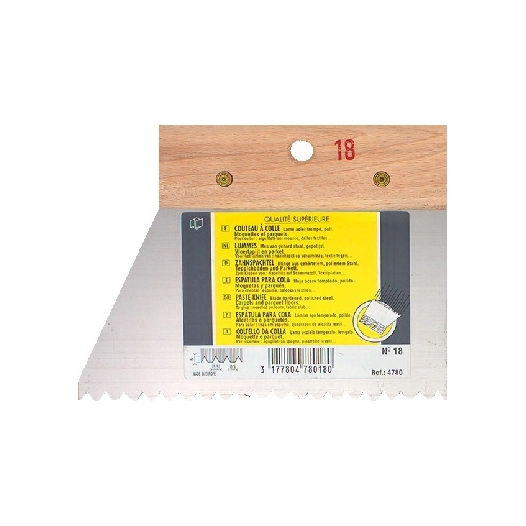 Couteau Colle D.Trapez 4780 18 - ROULOR