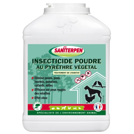 Saniterpen insecticide environnement animal poudre 250g