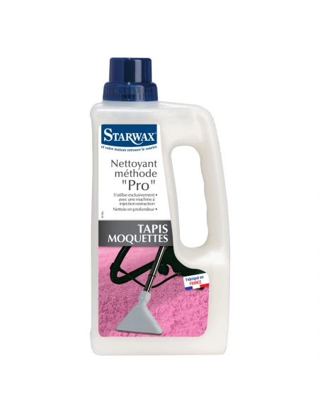 Nettoyant Methode Professionnel Tapis Moquette 1l - STARWAX