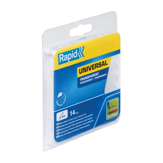 Colle Transp 94mmx14sticks Diam 12 - RAPID