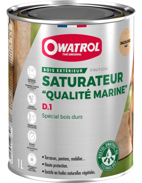 Saturateur Bois tropicaux 1 litre - OWATROL