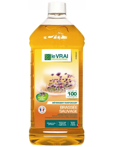 Nettoyant odorisant brassée sauvage 1 Litre Detergent - LE VRAI