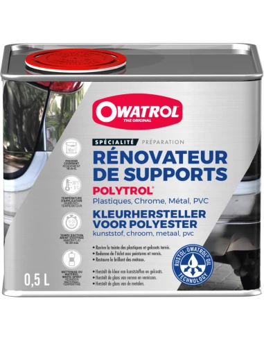 Rénovateur plastique, pierre, ciment, métal Polytrol 0.5 litre - OWATROL